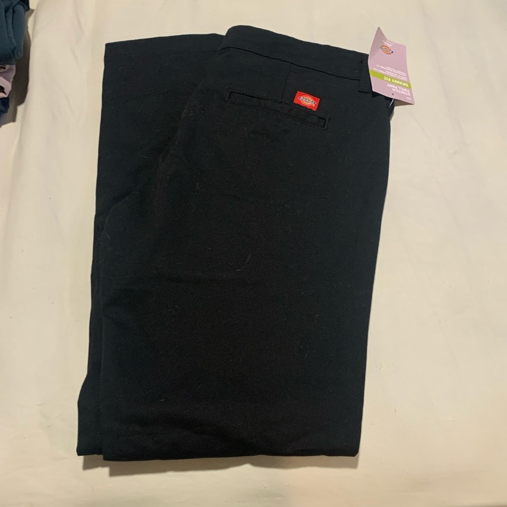 NWT Dickies Women’s Skinny Work Pants Sz 12R
